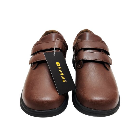 FitVille BriskWalk Elite V3 Womens Chestnut Sneakers - Size 10.5EW - Comfortable - Picture 4 of 15